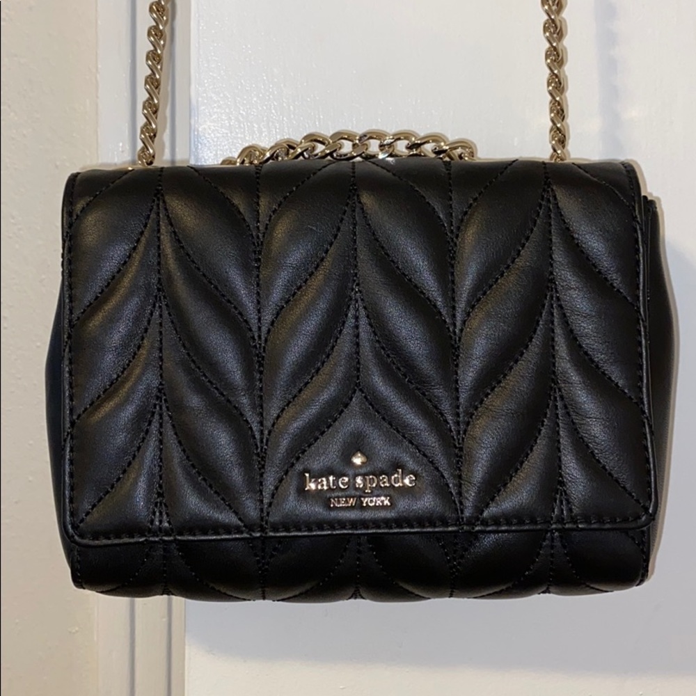Kate Spade Quilted Black Bag